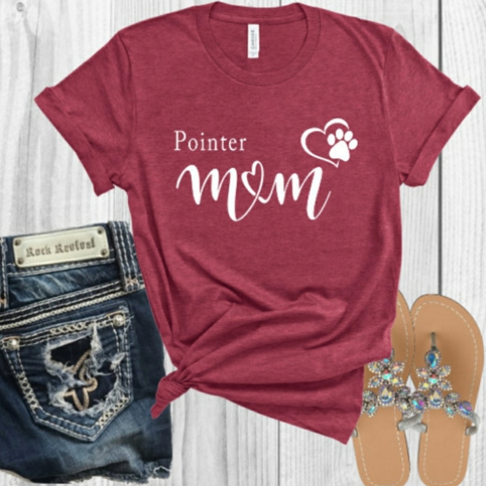 Pointer mom shirt